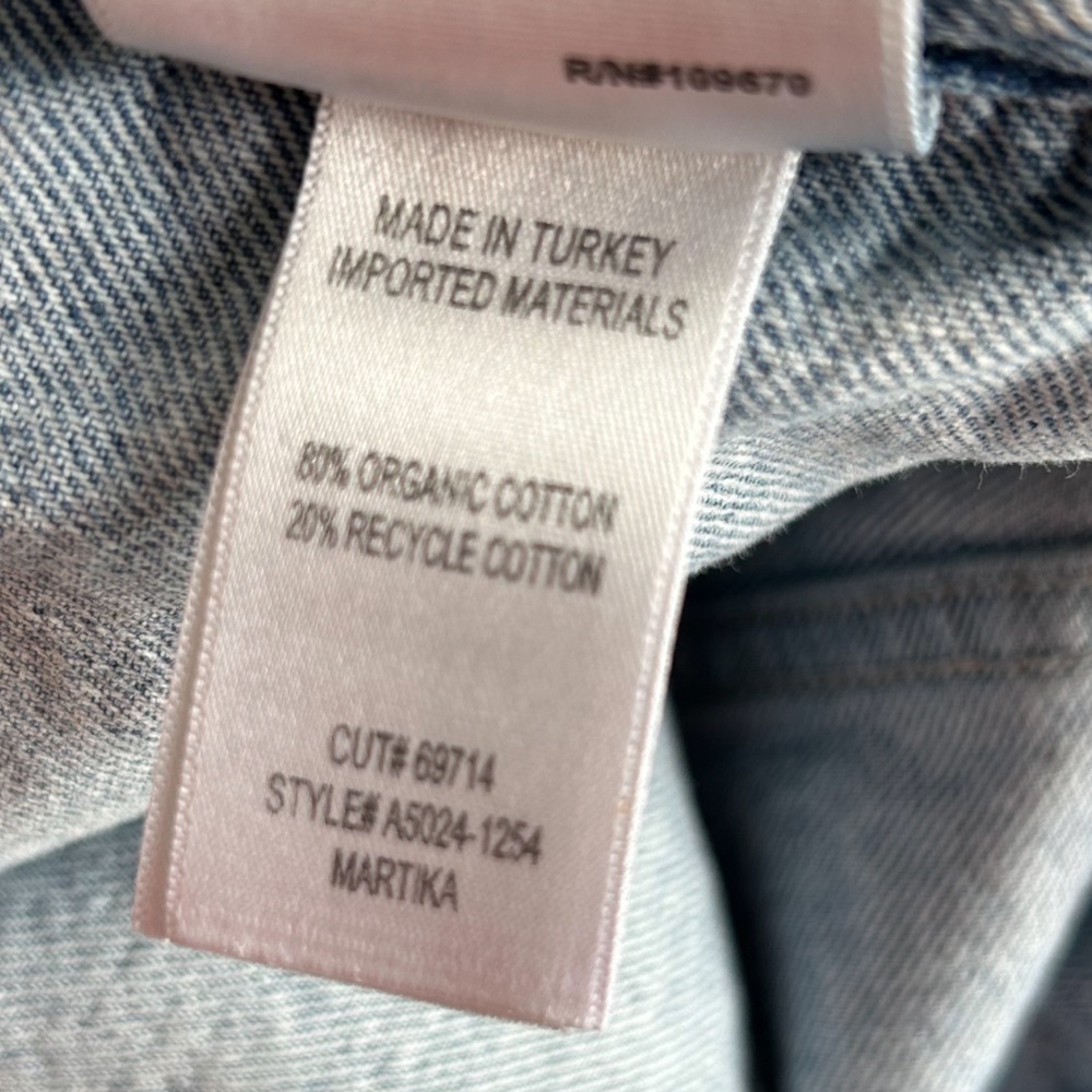 Agolde Markita Denim Jacket - Picture 8 of 8